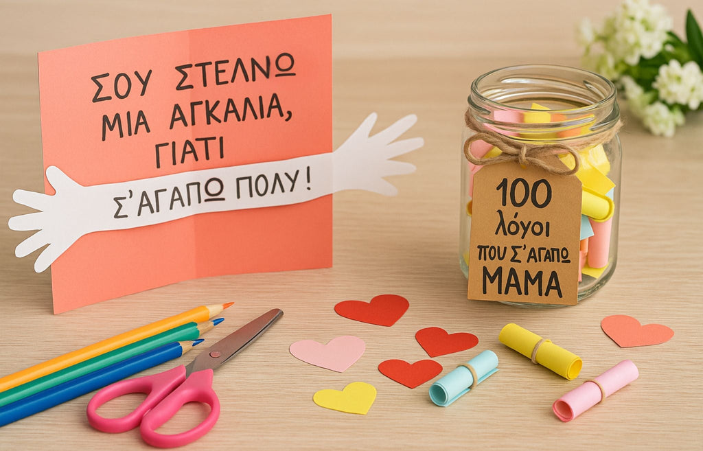 Γιορτή της Μητέρας: 2 Χειροποίητα Δωράκια από τα Παιδιά, με Αγάπη και Φαντασία