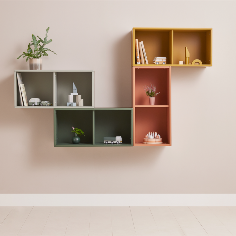Flexa. Roomie bookcase - Light green