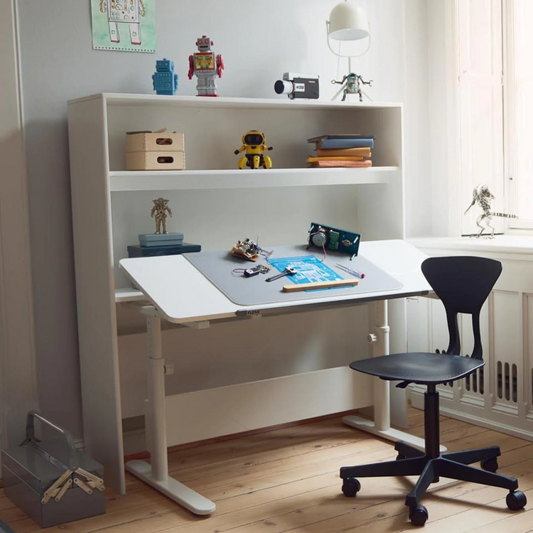 Flexa. Evo Study Desk – tilting desktop - White