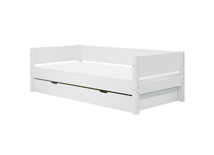 Flexa. Κρεβάτι White με κρεβάτι φιλοξενίας - 210εκ - Λευκό