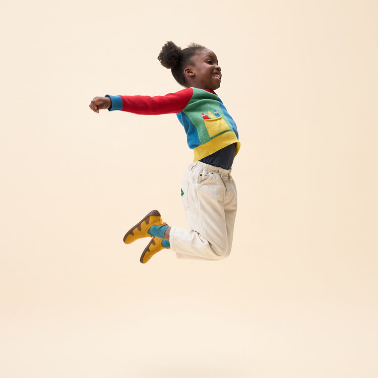 AFFENZAHN. Παπούτσια Knit Flinky Τιγράκι