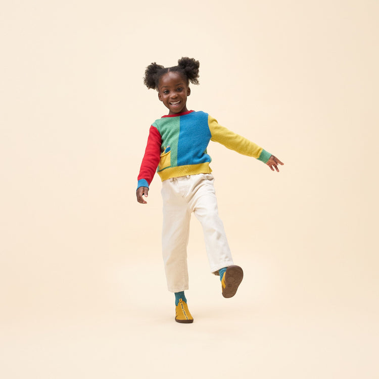 AFFENZAHN. Παπούτσια Knit Flinky Τιγράκι