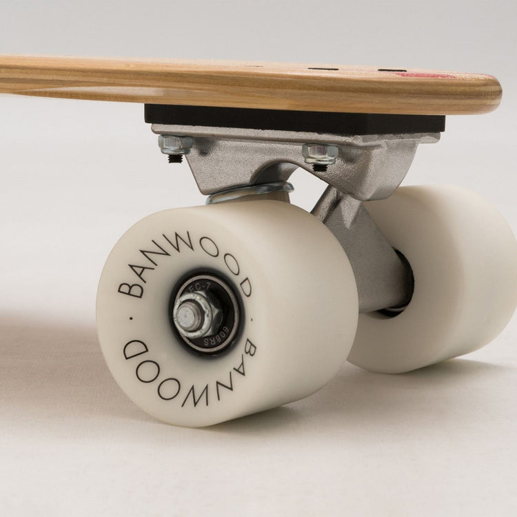 BANWOOD. Skateboard Κόκκινο Ριγέ