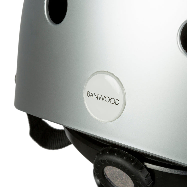 BANWOOD. Κράνος Ασημί XS