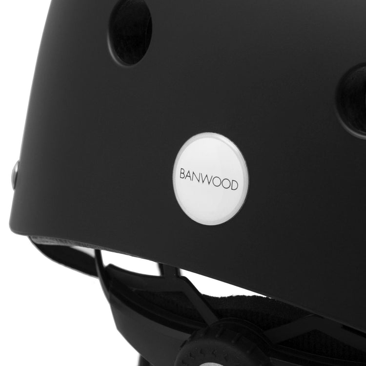 BANWOOD. Κράνος Μαύρο XS