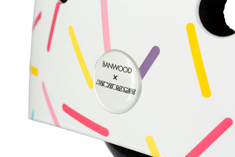 BANWOOD. Κράνος Marest Allegra White S - New