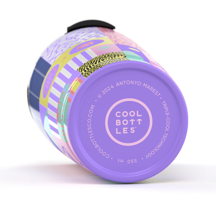 COOL BOTTLES. Ανοξείδωτο ποτήρι-θερμός Rene 550ml