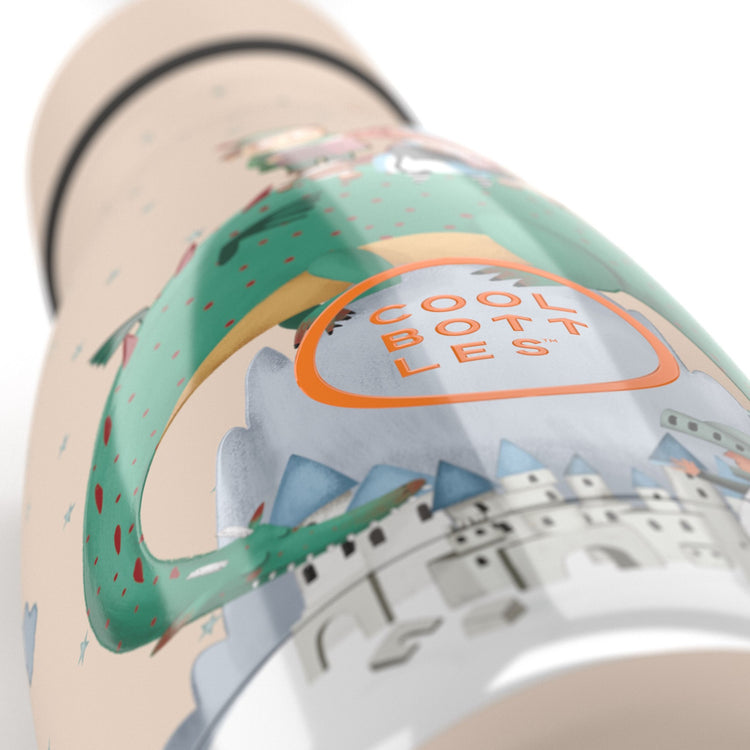 COOL BOTTLES. Ανοξείδωτο μπουκάλι Δράκος 350ml