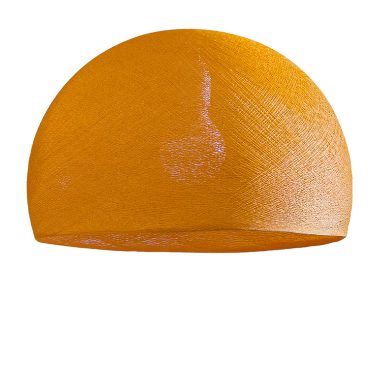 LA CASE DE COUSIN PAUL. Dome lampshade simple Camel 38 cupola
