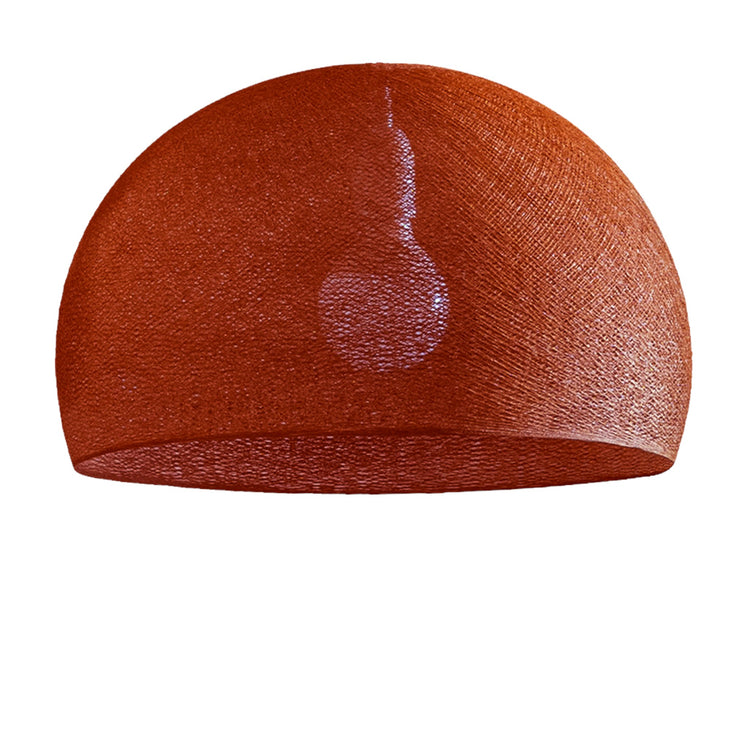 LA CASE DE COUSIN PAUL. Dome lampshade simple Havana 38 cupola