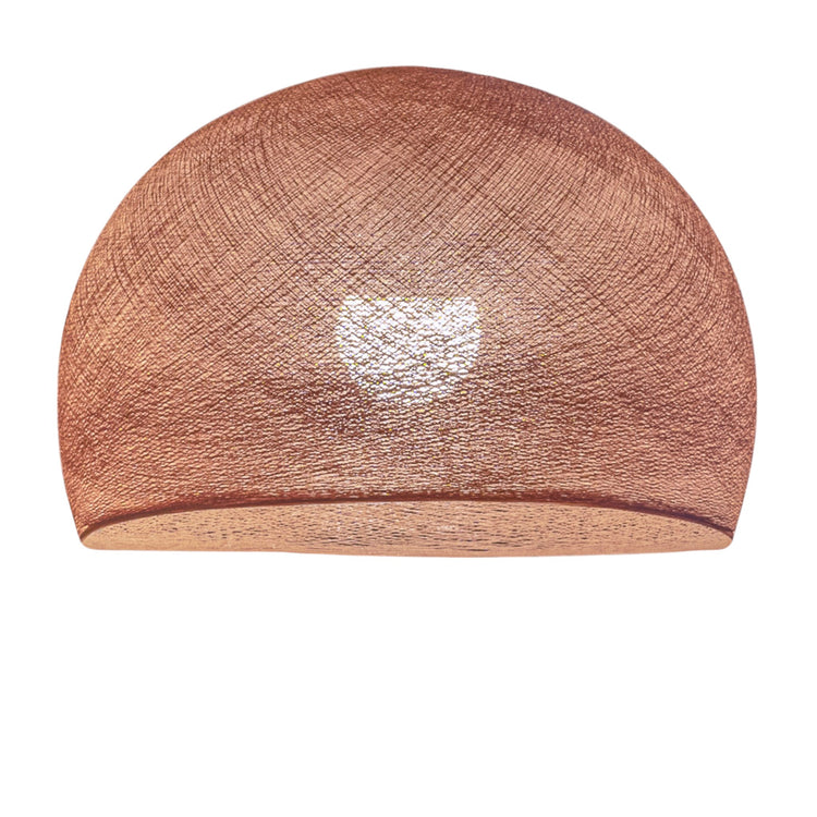 LA CASE DE COUSIN PAUL. Dome lampshade simple Nude 38 cupola