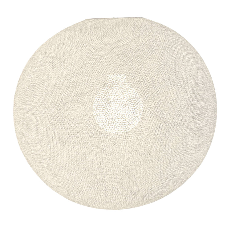 LA CASE DE COUSIN PAUL. Globe lampshade Ecru 38