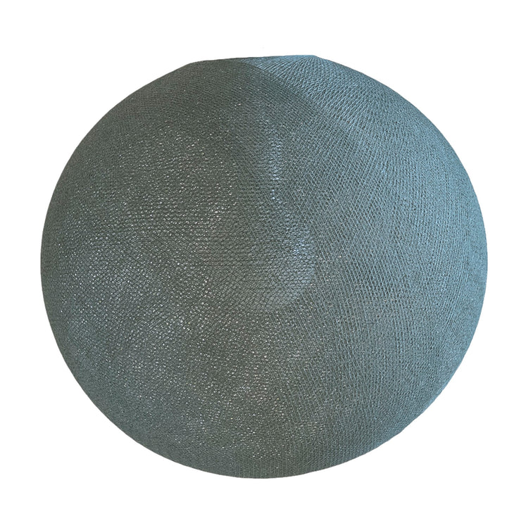 LA CASE DE COUSIN PAUL. Globe lampshade Vert de gris 38