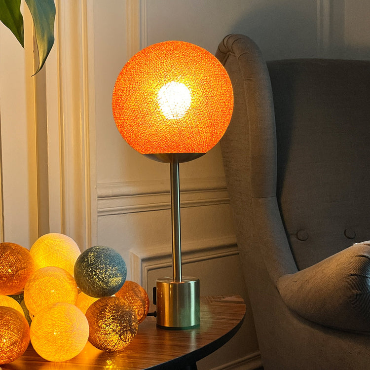 LA CASE DE COUSIN PAUL. Επιτραπέζιο φωτιστικό Apapa Havane