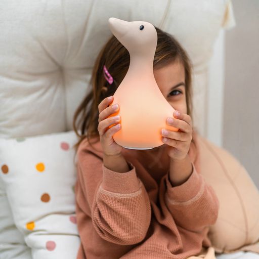 FLOW. Φωτιστικό νυχτός Χήνα Liva (μπεζ)