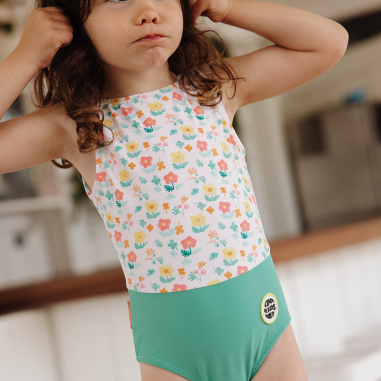 HELLO HOSSY. Παιδικό μαγιό Clover Berry κορίτσι