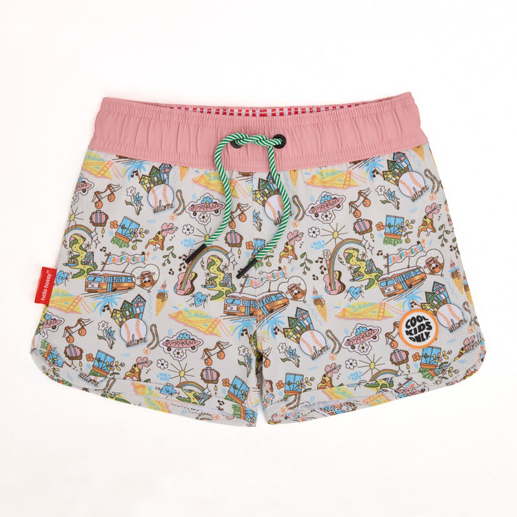 HELLO HOSSY. Παιδικό μαγιό San Francisco αγόρι