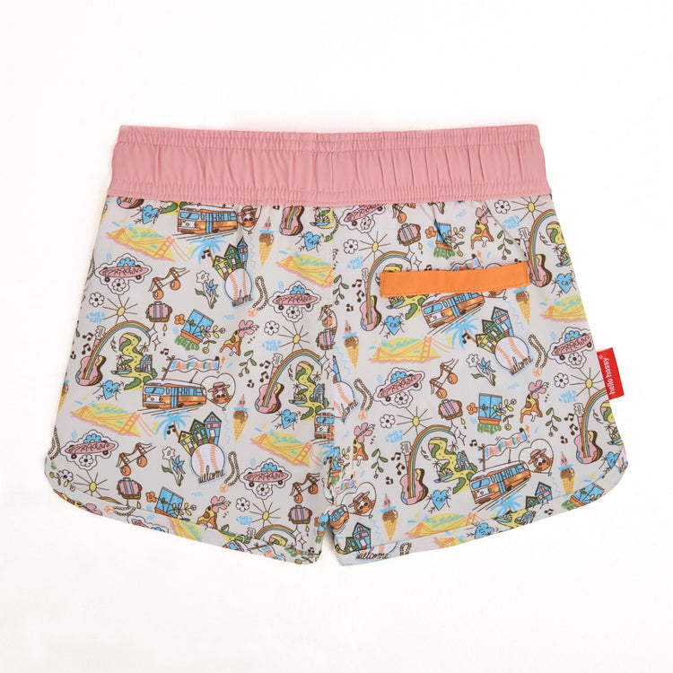 HELLO HOSSY. Παιδικό μαγιό San Francisco αγόρι