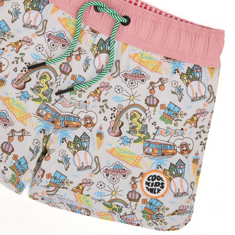 HELLO HOSSY. Παιδικό μαγιό San Francisco αγόρι