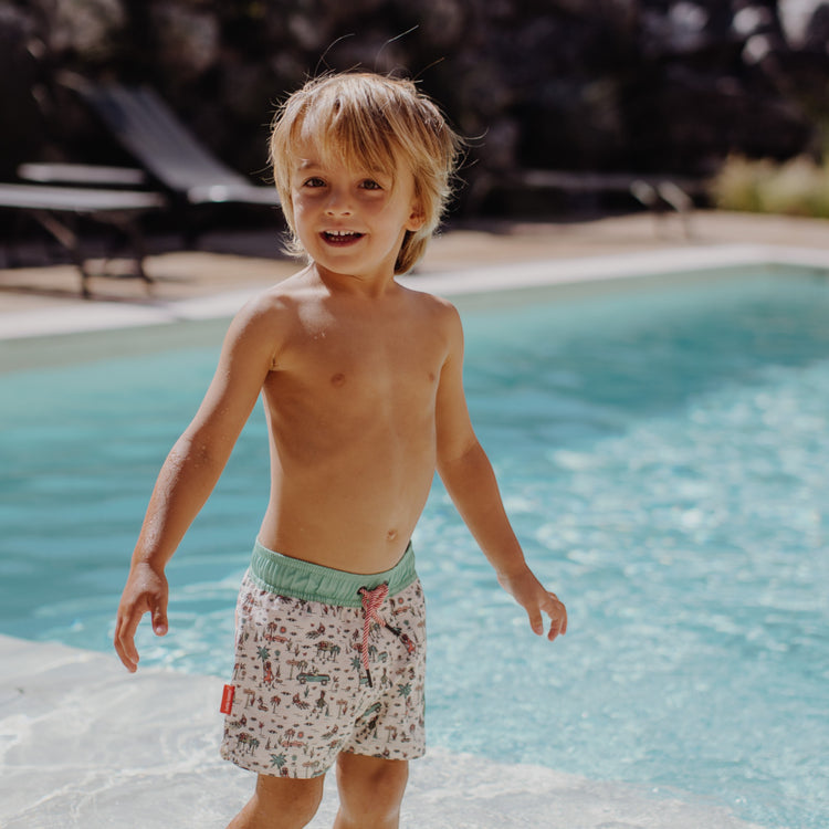 HELLO HOSSY. Παιδικό μαγιό Jungly αγόρι