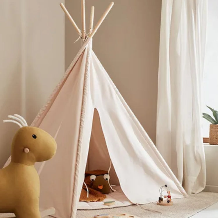 KIDS CONCEPT. Tipi tent off white