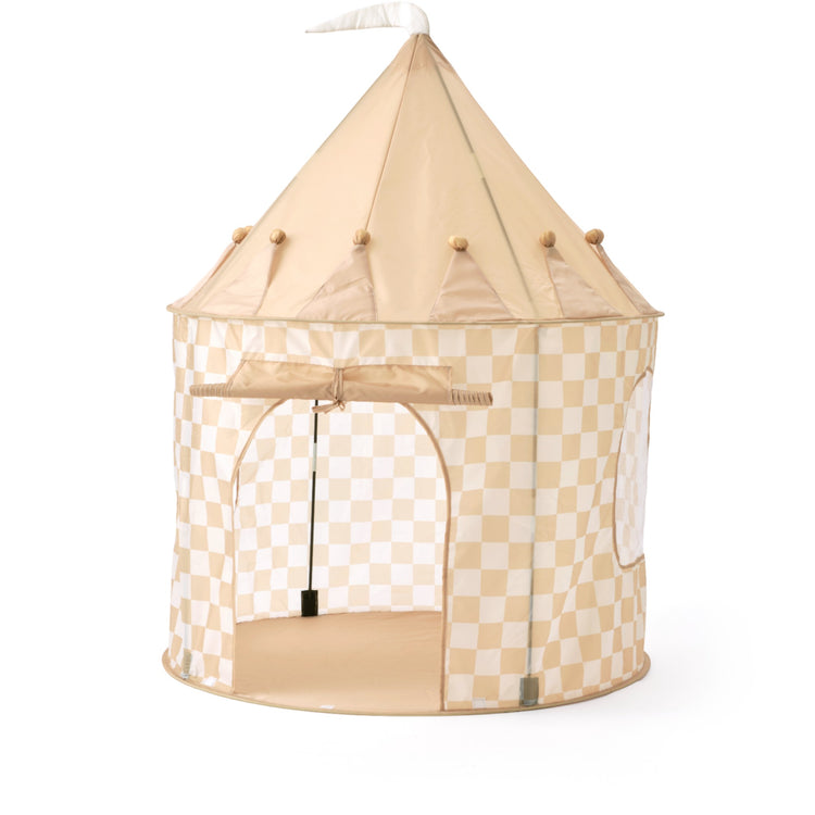 KIDS CONCEPT. Σκηνή παιχνιδιού Star (κίτρινο καρό)