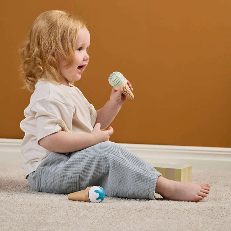 KIDS CONCEPT. Ξύλινο σετ παιχνιδιού με παγωτά KID'S HUB