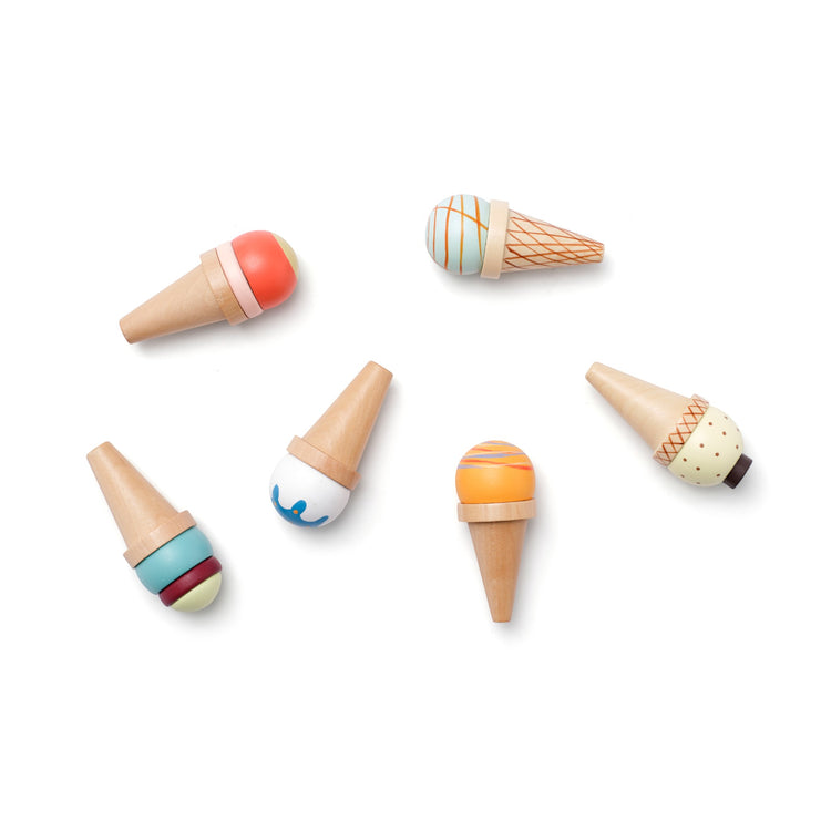 KIDS CONCEPT. Ξύλινο σετ παιχνιδιού με παγωτά KID'S HUB