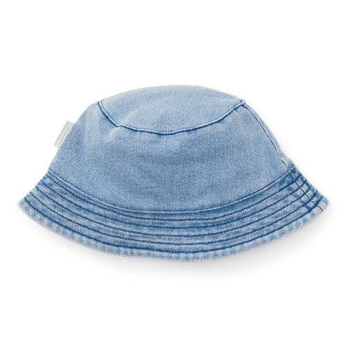 LITTLE DUTCH. Παιδικό καπέλο ήλιου Denim - Νο 1 (74/86)