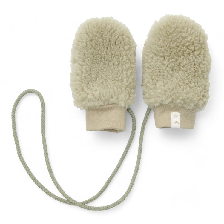 LITTLE DUTCH. Γαντάκια teddy Soft Green new