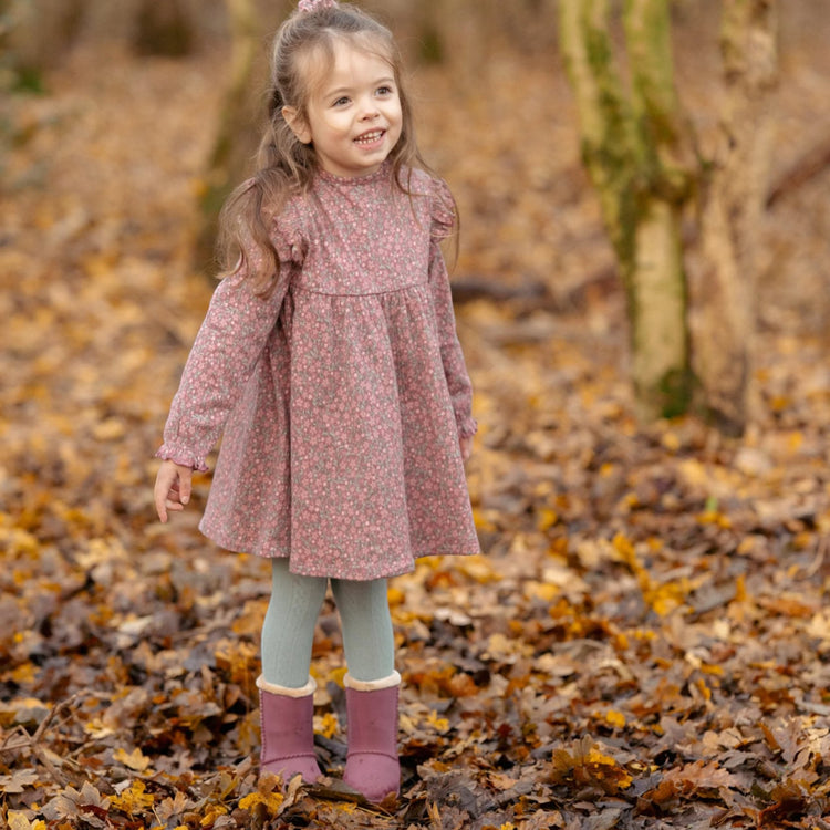 LITTLE DUTCH. Σετ 2 καλσόν Rouge/Garden Green