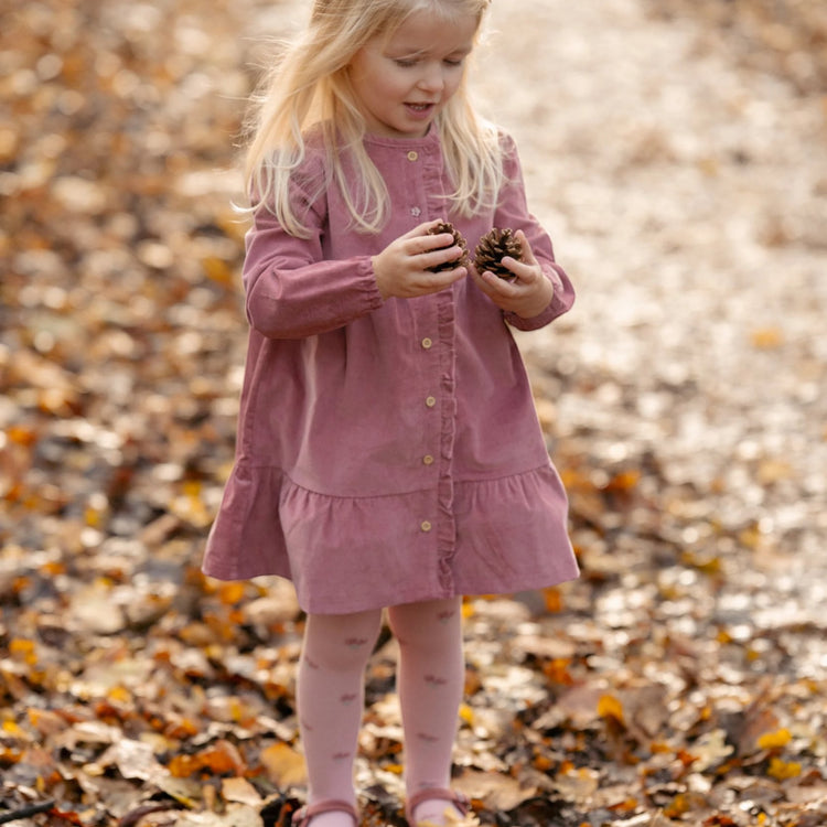 LITTLE DUTCH. Σετ 2 καλσόν Sand/Velvet Rose