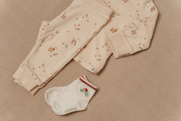 LITTLE DUTCH. 3-pack Baby socks Christmas - size 3