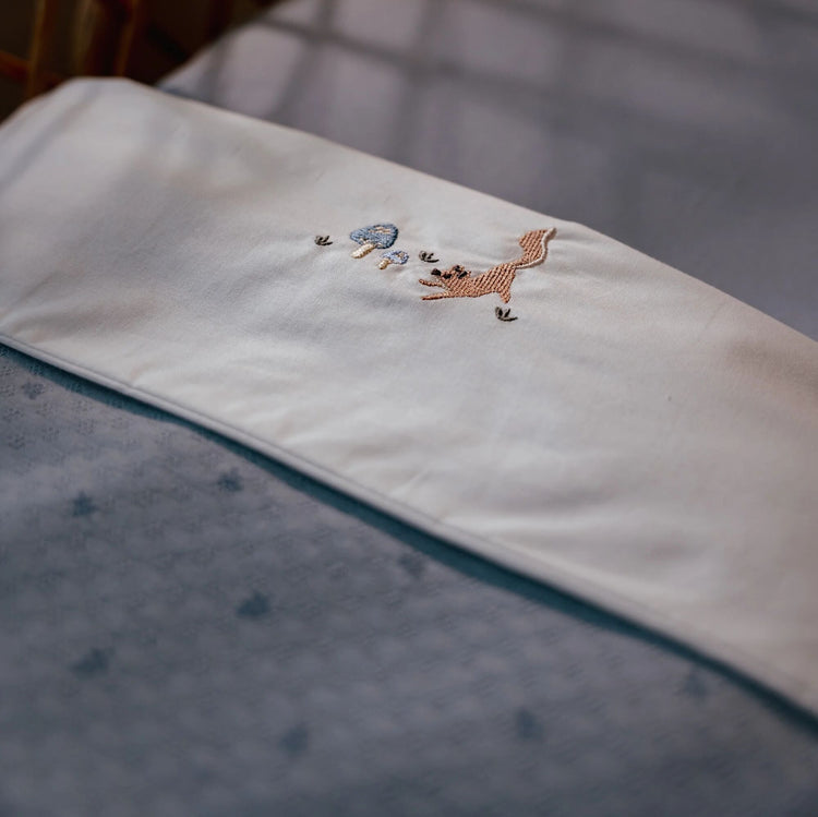 LITTLE DUTCH. Κουβέρτα καλοκαιρινή Pure Denim Blue 110x140