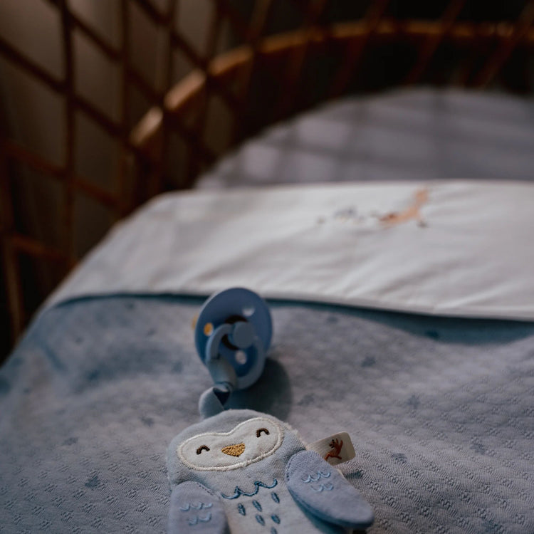 LITTLE DUTCH. Κουβέρτα καλοκαιρινή Pure Denim Blue 110x140