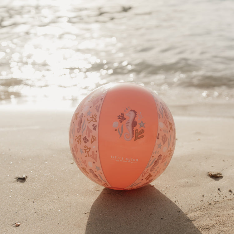 LITTLE DUTCH. Beach Ball Ocean Dreams Pink 35cm