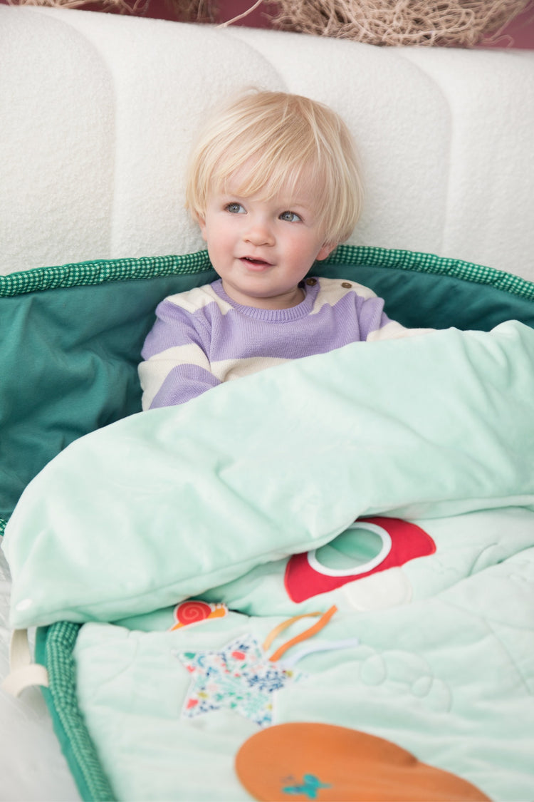 LILLIPUTIENS- Στρωματάκι δραστηριοτήτων και υπνόσακος Joe