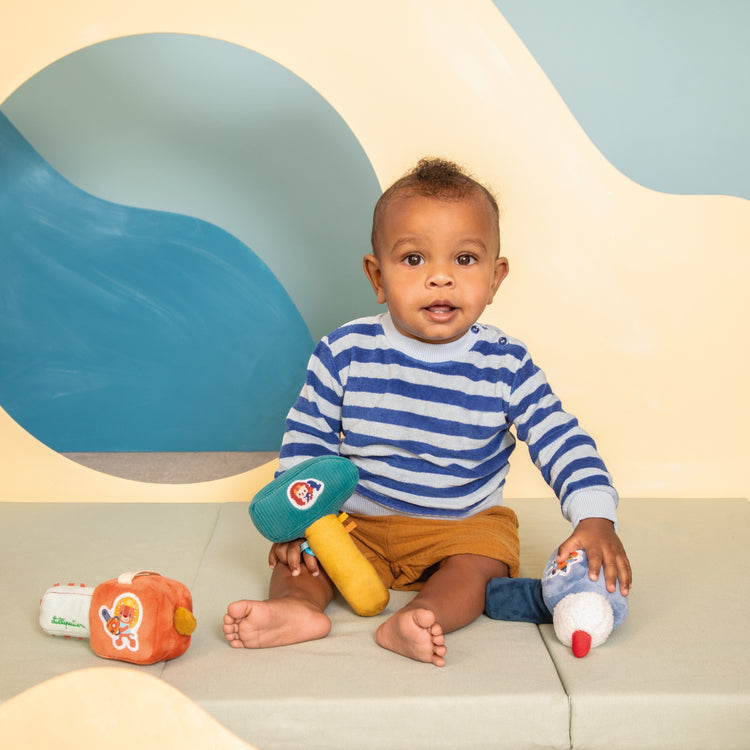 LILLIPUTIENS. Υφασμάτινη κουδουνίστρα σφυρί Leon