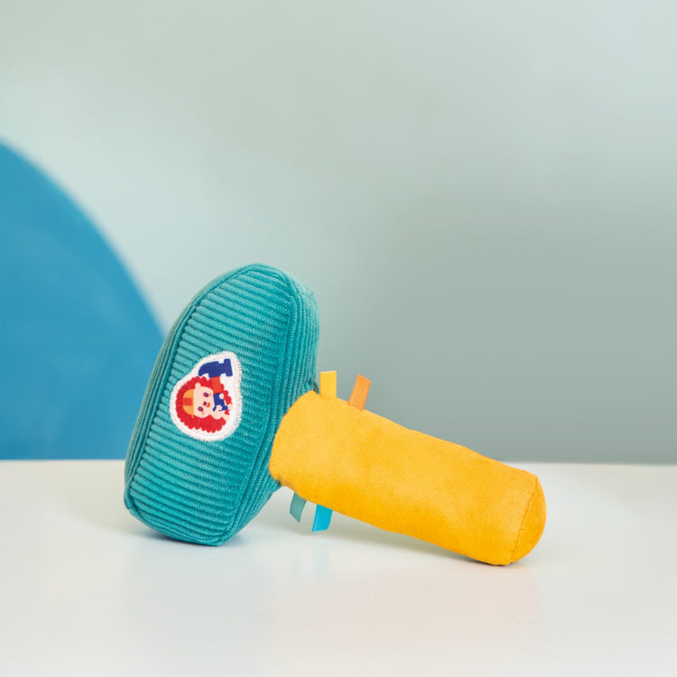 LILLIPUTIENS. Υφασμάτινη κουδουνίστρα σφυρί Leon