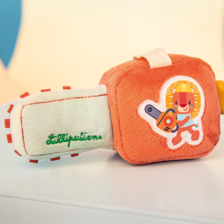 LILLIPUTIENS. Υφασμάτινη κουδουνίστρα αλυσοπρίονο Jack