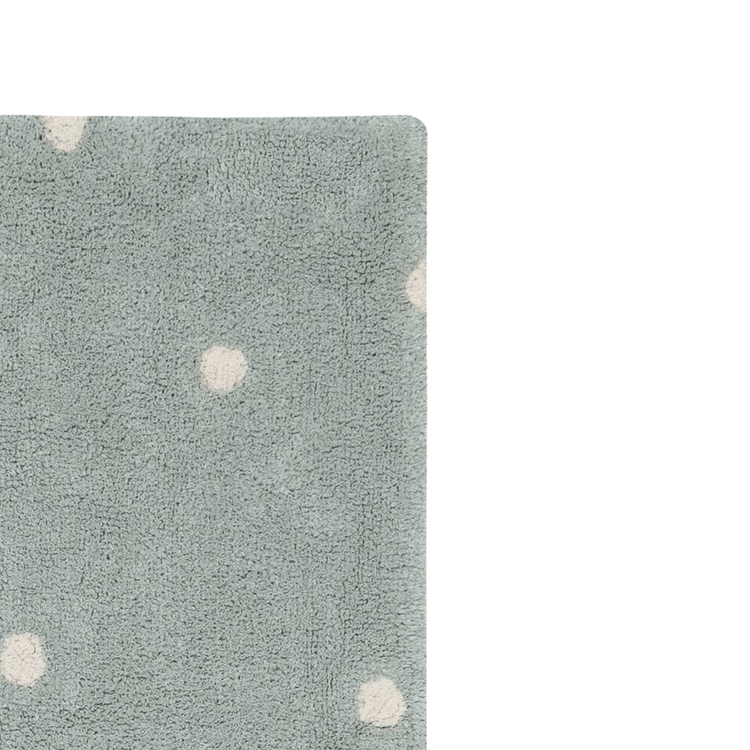 Lorena Canals. Χαλί δωματίου Mini Dot - Blue Sage 100 x 150 εκ.