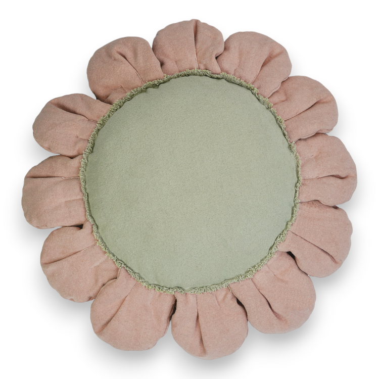 Lorena Canals. Μαξιλάρι δαπέδου Pink Daisy