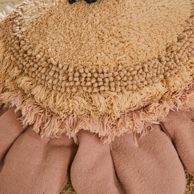 Lorena Canals. Μαξιλάρι δαπέδου Pink Daisy