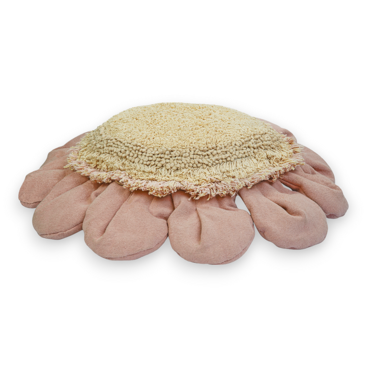 Lorena Canals. Μαξιλάρι δαπέδου Pink Daisy