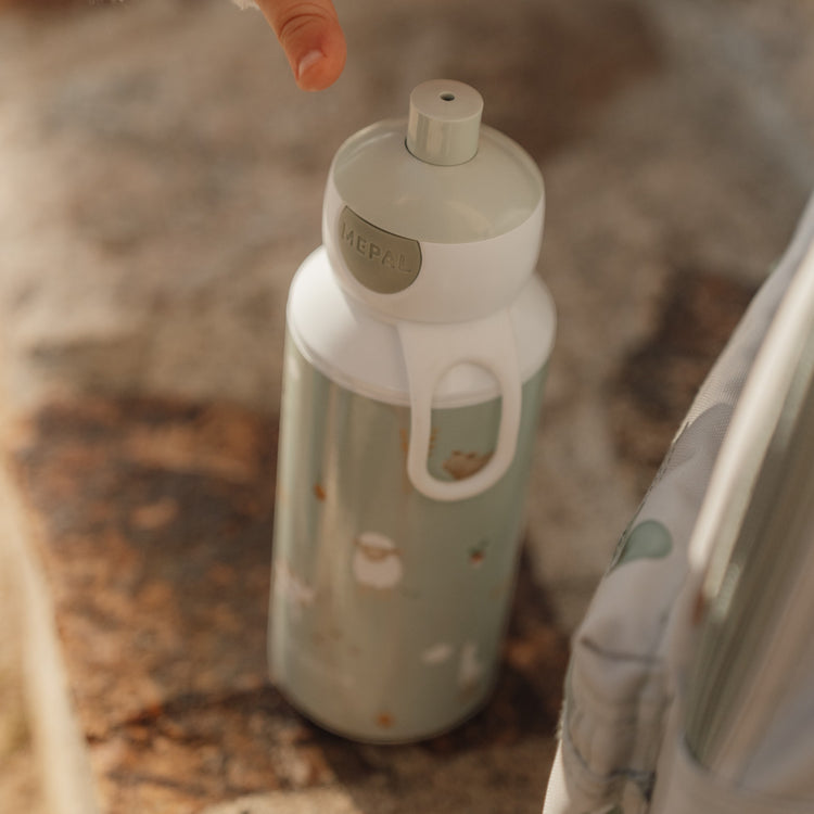 LITTLE DUTCH. Μπουκάλι με pop-up στόμιο 400ml - Little Farm