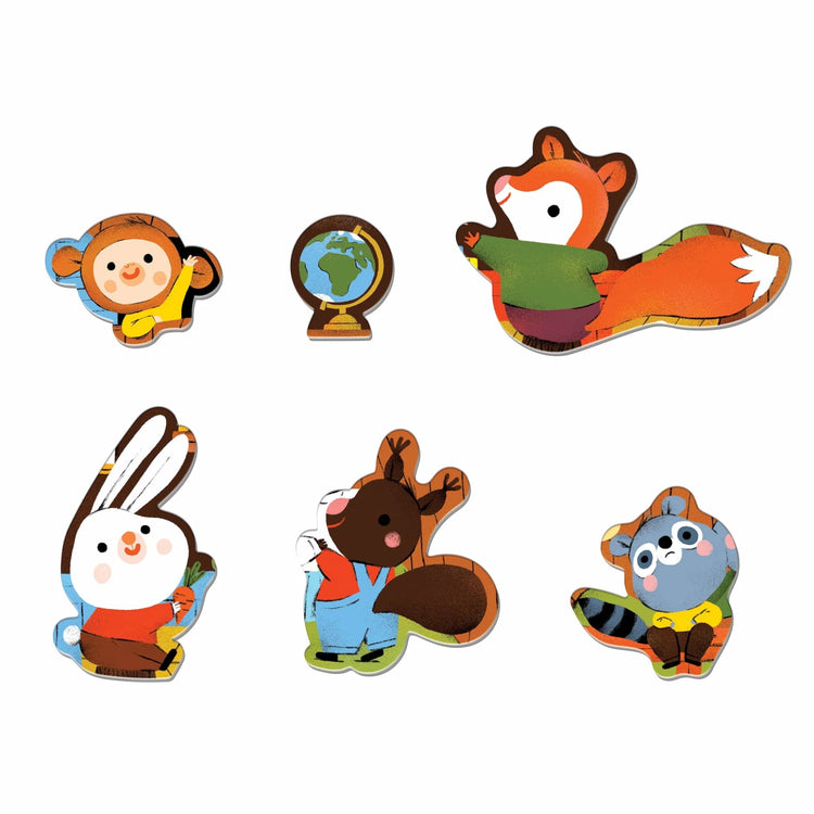 MUDPUPPY. Παζλ δαπέδου 25 κομματιών Σχολείο της Φύσης