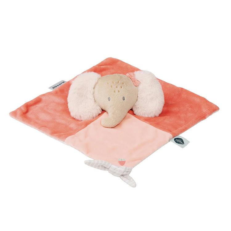 FLO, ERNEST & OLI. Υφασμάτινο ντουντού ελεφαντάκι (ροζ)