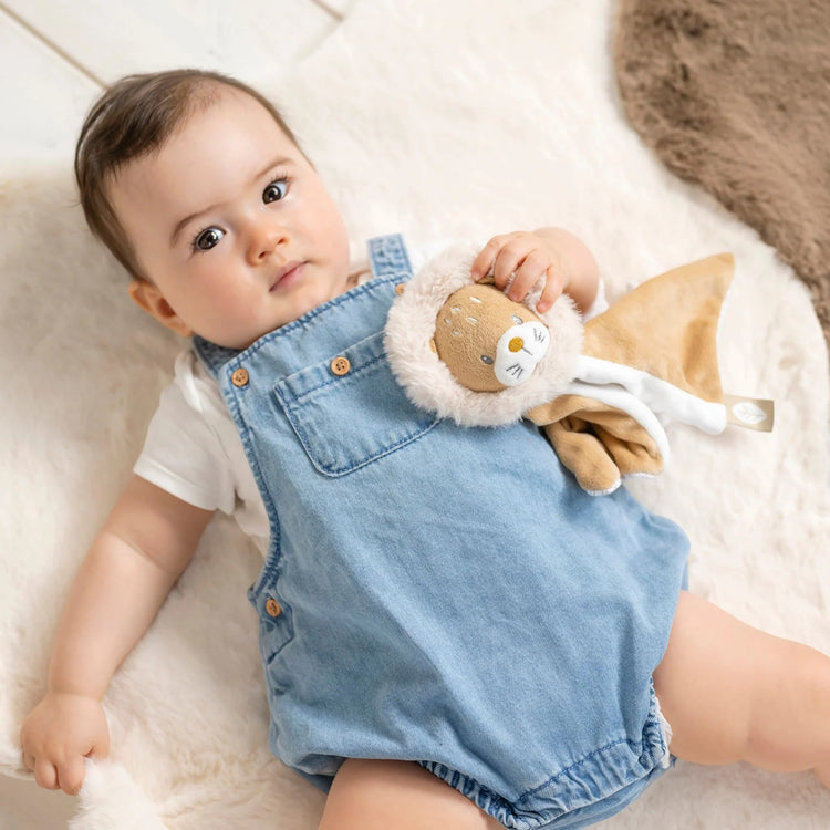 FLO, ERNEST & OLI. Υφασμάτινο ντουντού λιονταράκι Ernest (καφέ)