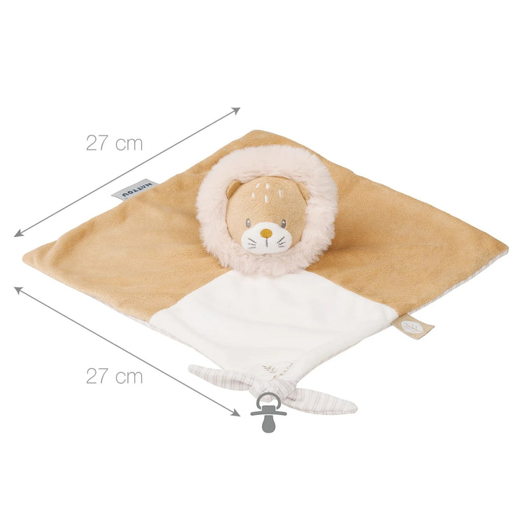 FLO, ERNEST & OLI. Υφασμάτινο ντουντού λιονταράκι Ernest (καφέ)