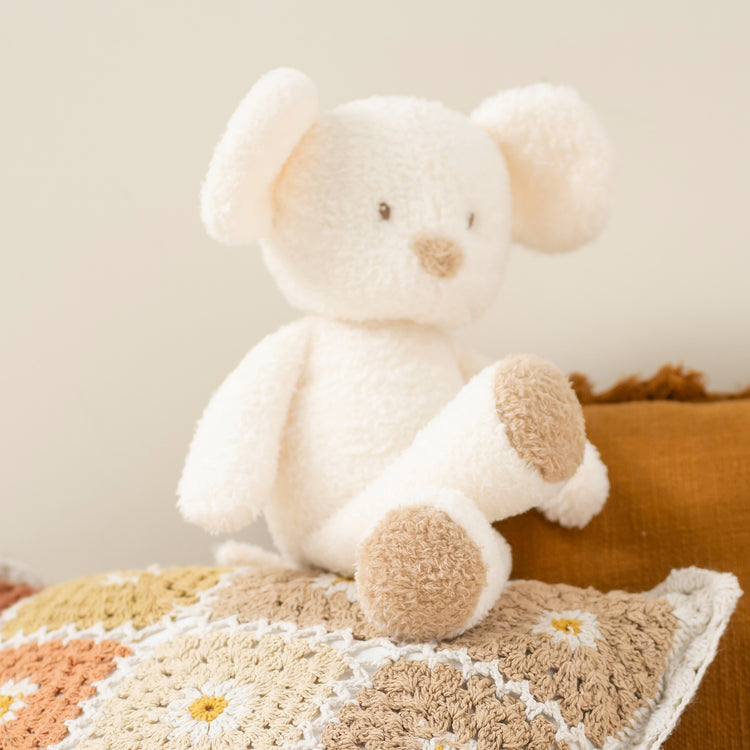 TEDDY. Λούτρινo ποντικάκι (εκρού)